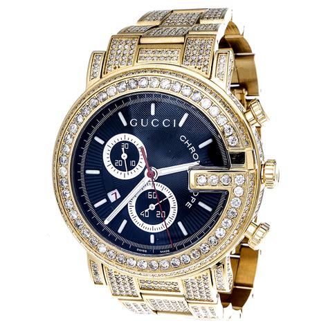 mens diamond gucci watch replica|are gucci watches real.